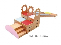 Kids Playroom Wooden Play Unit